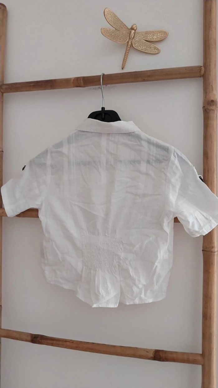 Chemise / chemisier ajusté by Cyrilus excellent état taille 6 ans - photo numéro 2