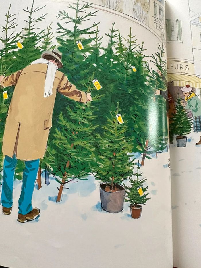 Livre album bd Pierre Probst collector relié rouge Caroline le Noël réveillon sapin - photo numéro 5