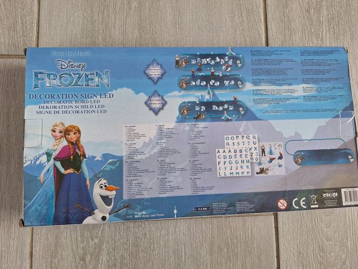 Panneau led la reine des neiges - photo numéro 3