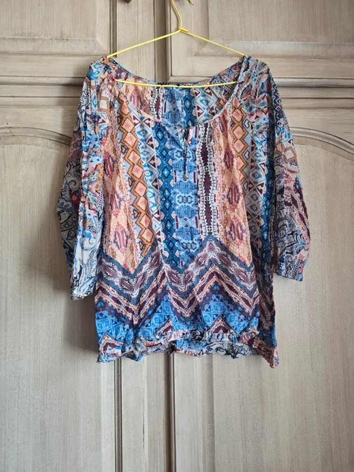 Blouse colorée breal taille 42