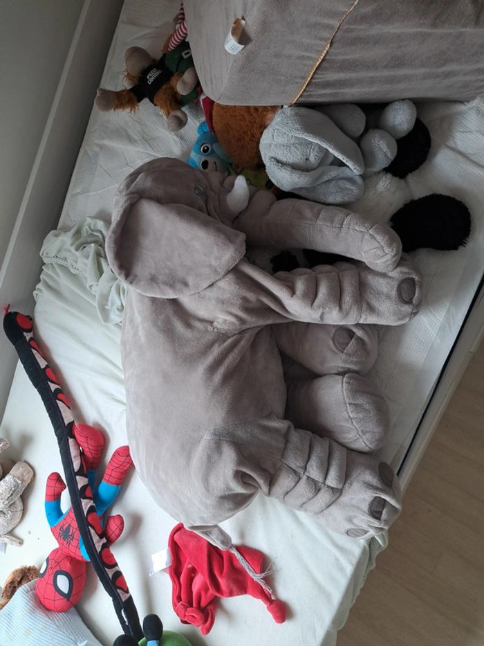 Peluche éléphant - photo numéro 2