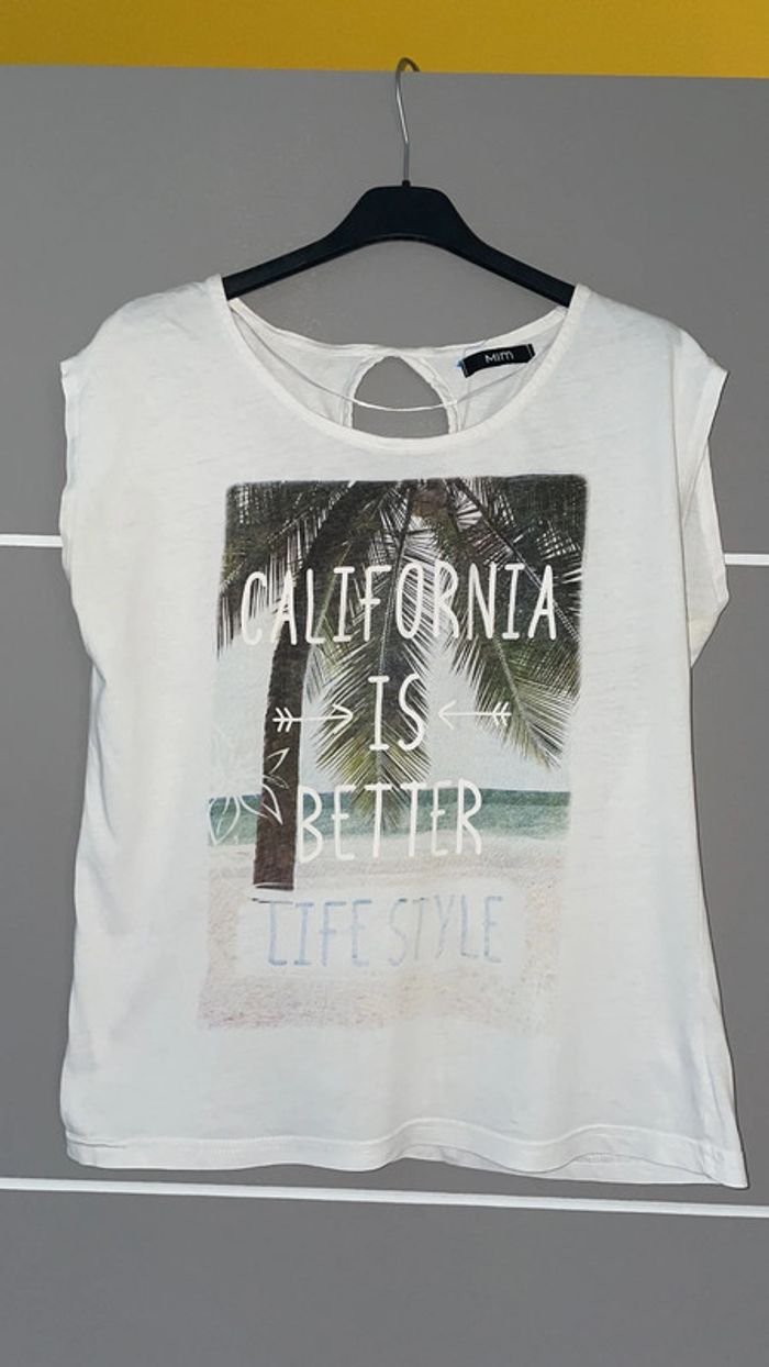 Tee shirt california