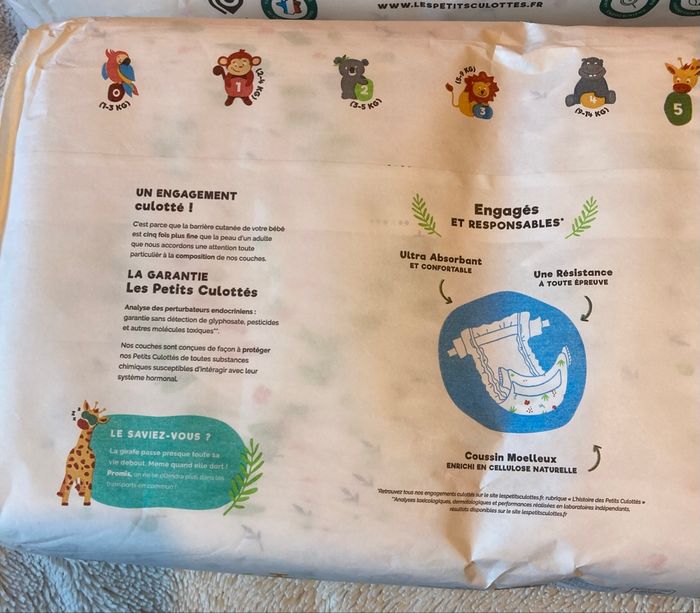 120 couches les petits culottés taille 5 - photo numéro 5