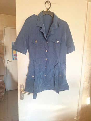 Blouse chemise vintage 42 en polynosique