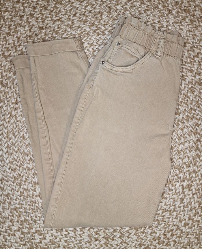 Jean Bershka – Taille 38 – Marron – État : Très bon