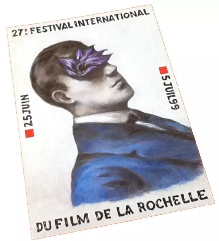 Carte postale publicitaire 27ème Festival International du Film de La Rochelle 1999