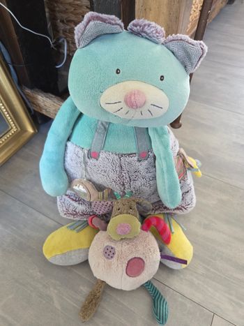 Énorme peluche Moulin Roty + une musicale c