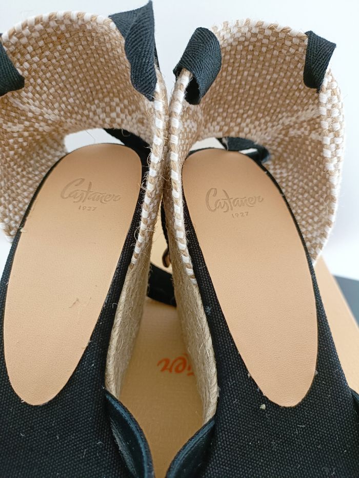 Espadrilles compensées castaner taille 37 - photo numéro 4