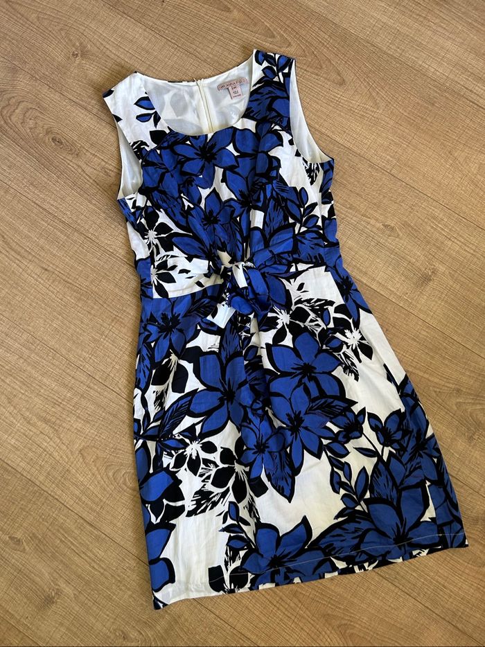 Robe bleue et blanche sans manches Anna Field taille 40 TBE - photo numéro 7