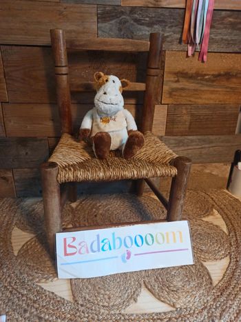 peluche vache baby nat tbe