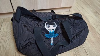 Sac de danse matelassé noir