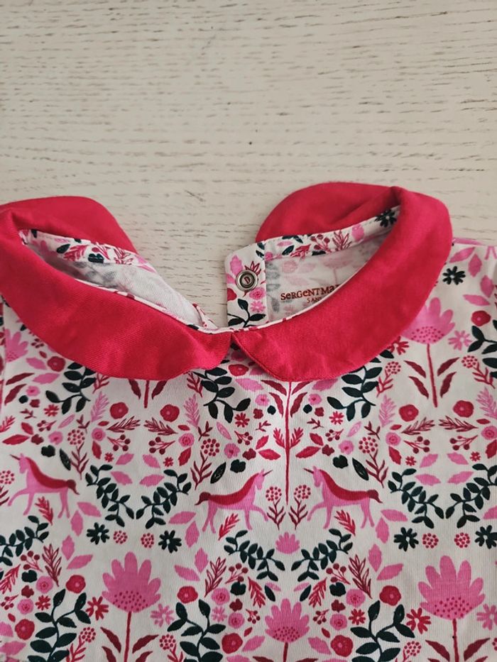 Chemise de nuit sergent major 5 ans - photo numéro 2