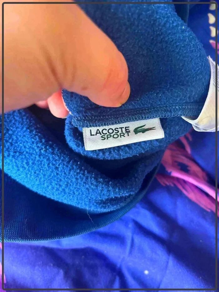 Magnifique veste Lacoste 10ans garçon - photo numéro 6
