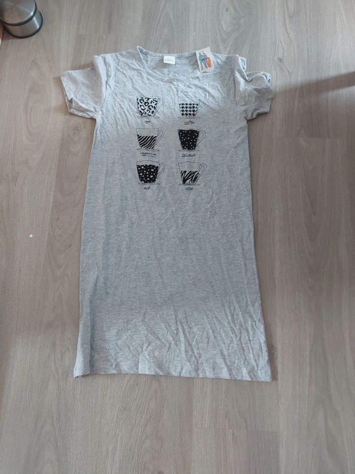 Robe de nuit neuve xs/s café cofee