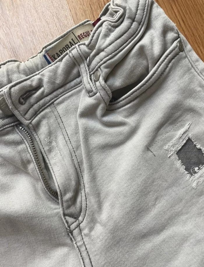 pantacourt garçon gris clair - photo numéro 2