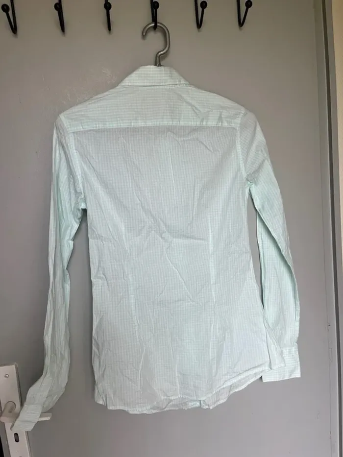 Chemise turquoise - photo numéro 4