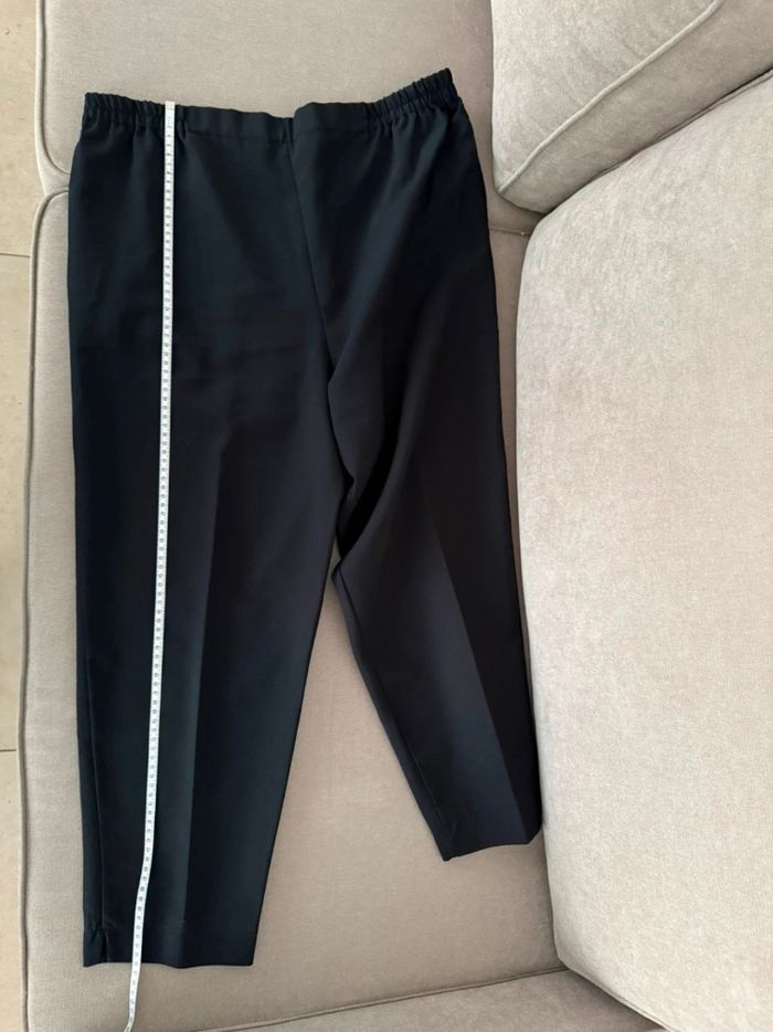 Pantalon noir élastique - photo numéro 7