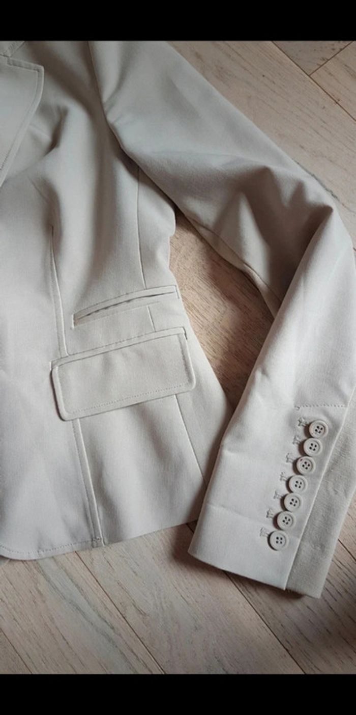 Blazer beige 36 - photo numéro 5