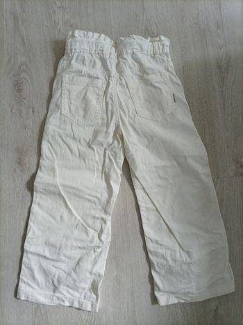 Jean 7/8 blanc 10 ans