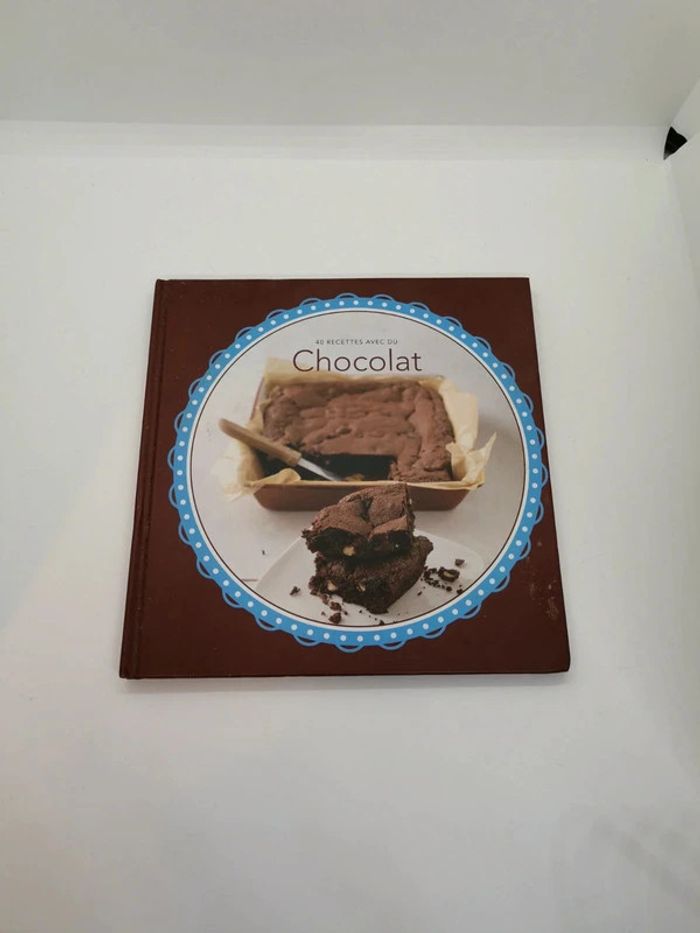 Livre 40 recettes de chocolat