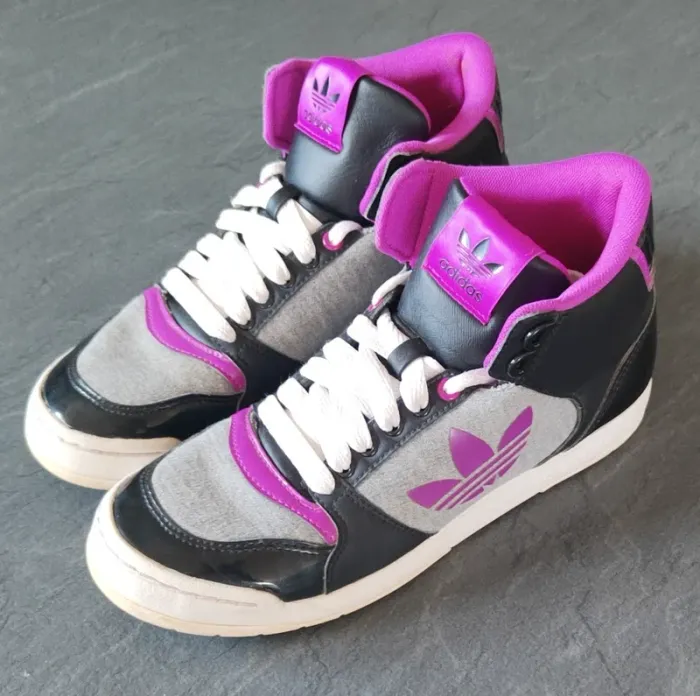 Adidas Midiru Court rose gris noir Taille 39 - photo numéro 2