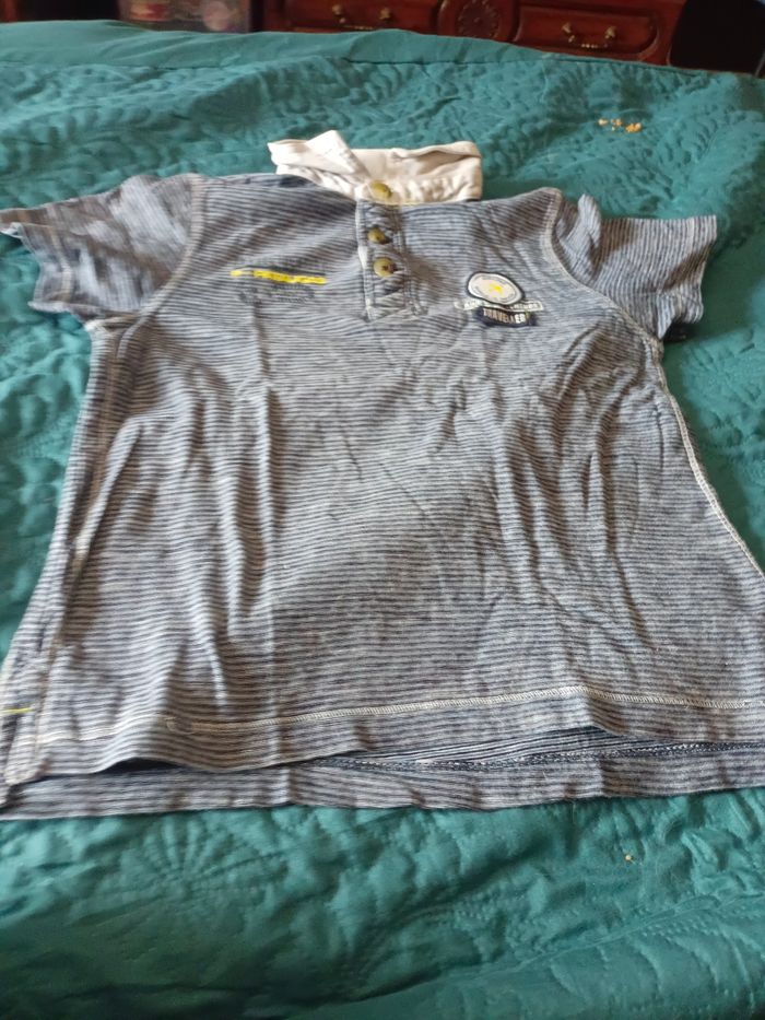 Polo garçon manche courte