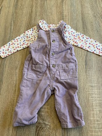 Salopette h&m et tee shirt orchestra 6 mois orchestra