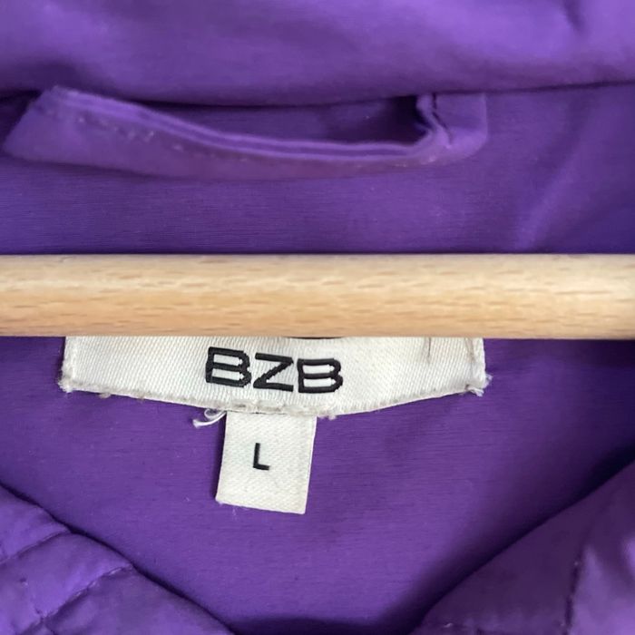 Doudoune violette BZB Taille L rembourrage chaud coupe courte V050 - photo numéro 3