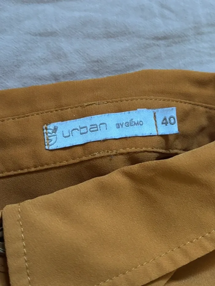 Chemise moutarde Urban by Gemo T40 - photo numéro 2