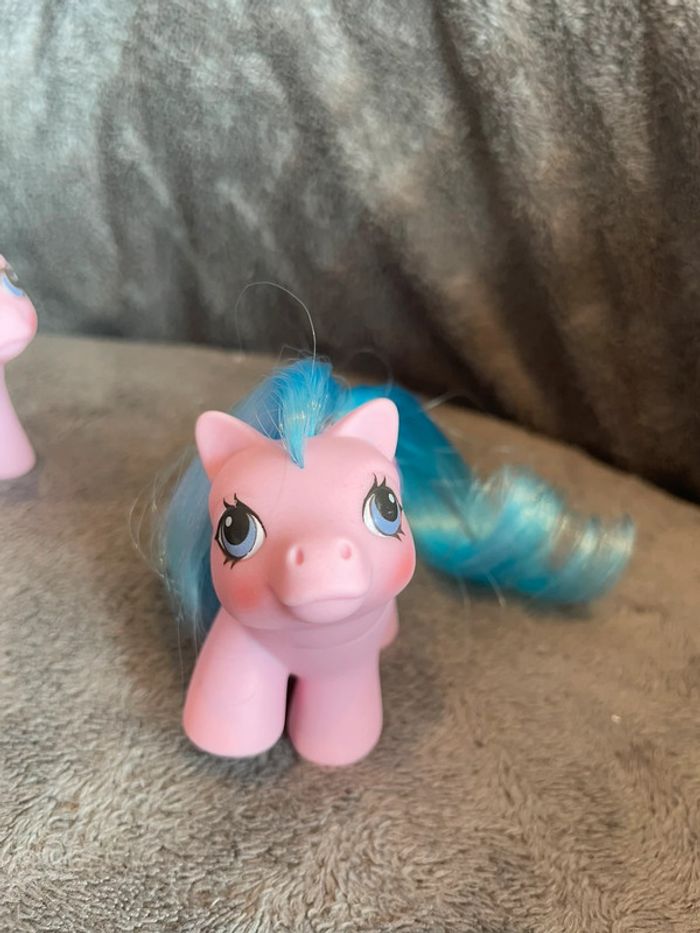 Mon petit poney vintage twins bébé Sticky et Snifles - photo numéro 3