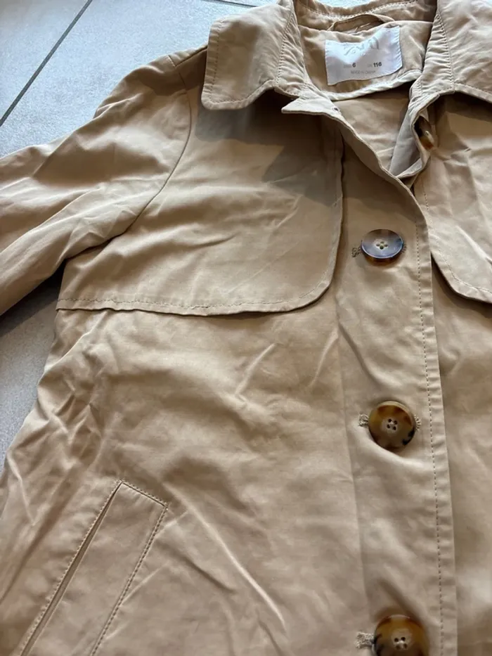 Trench Zara 6 ans - photo numéro 3