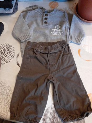 Ensemble pull + pantalon
