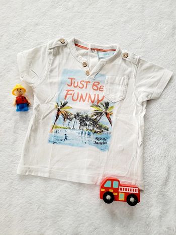 Tee-shirt "just be funny"