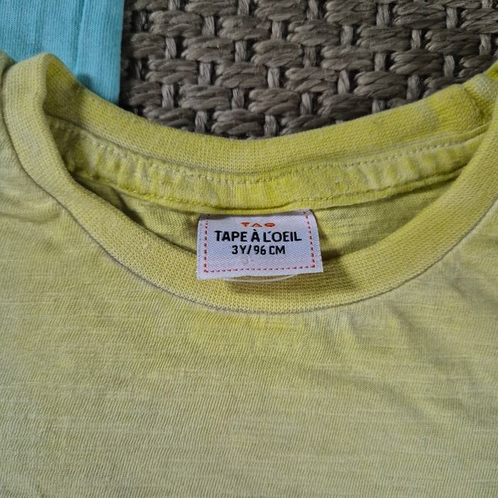Lot de 2 t-shirts MC garçon - 3 ans - photo numéro 5