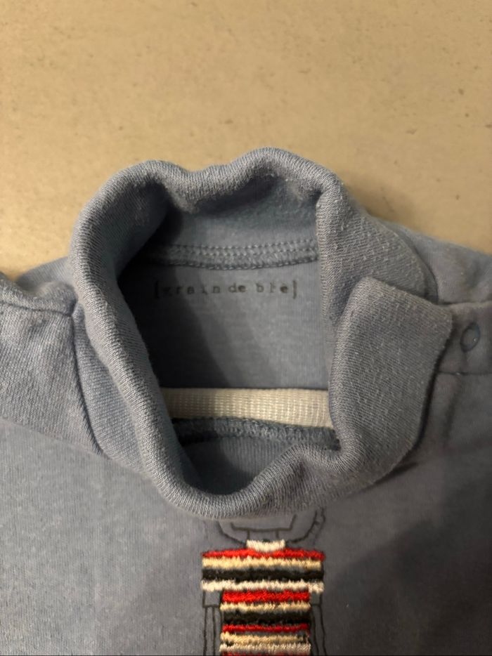 Lot de 2 t shirt, pantalon et veste polaire manches courtes - photo numéro 6