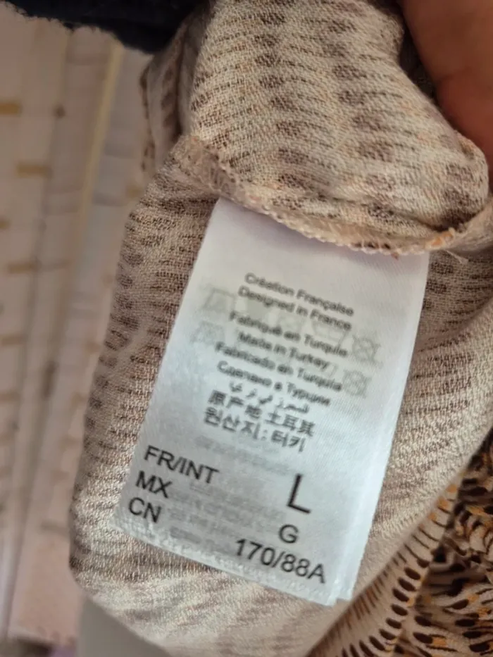 💕joli caraco fluide étam femme TL  / 40 💕 - photo numéro 15
