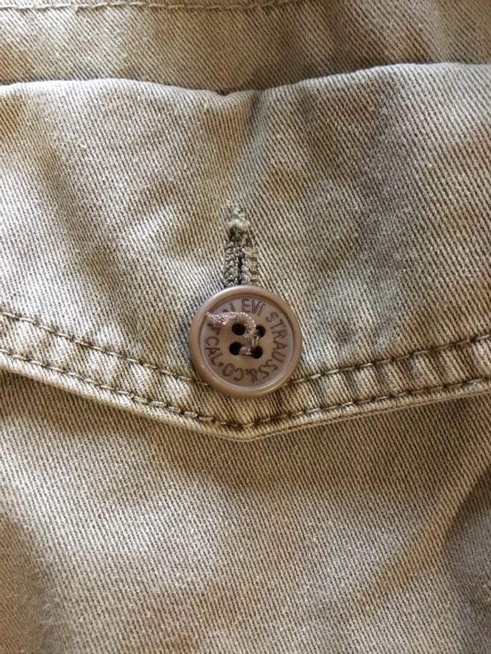 Veste de travail pour homme Levi’s beige taille L 167 - photo numéro 5