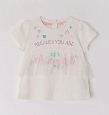 Tee-shirt irisé 9-12 mois