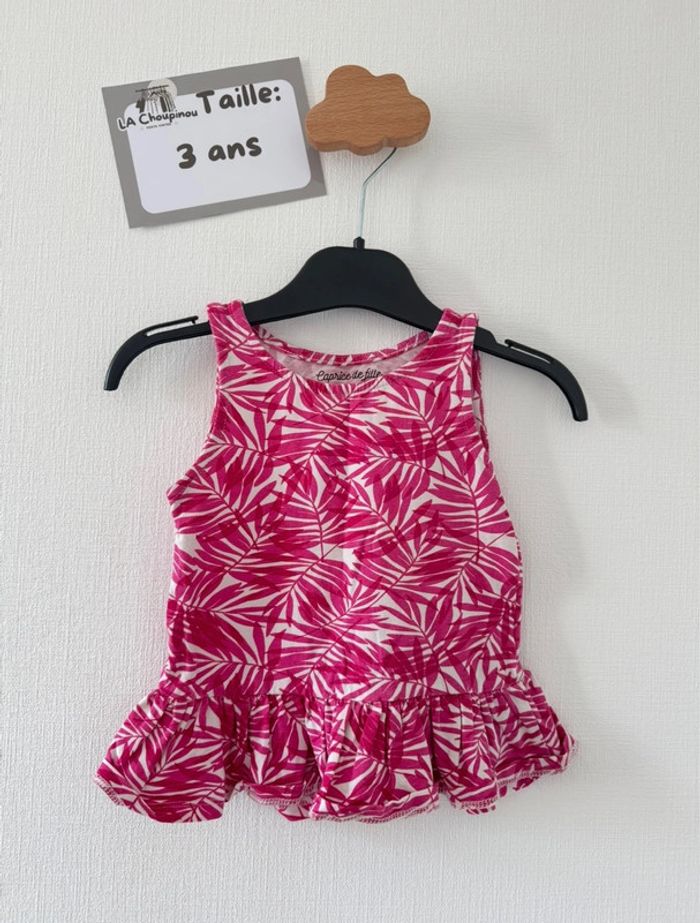 Top rose - taille 3 ans 🌸