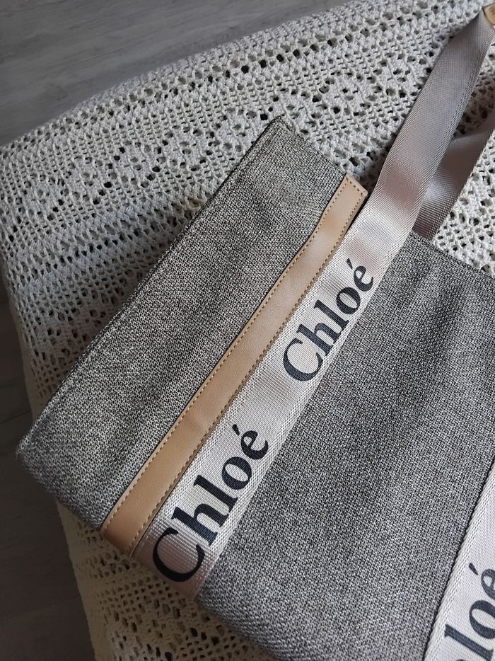 Sac beige chiné neuf jamais porté - photo numéro 2