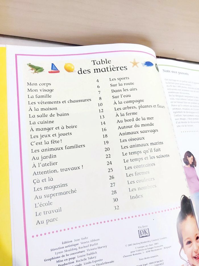 🌺 Livre GRUND : Mon premier livre des mots nouvelle édition plus de 1000 mots - photo numéro 3