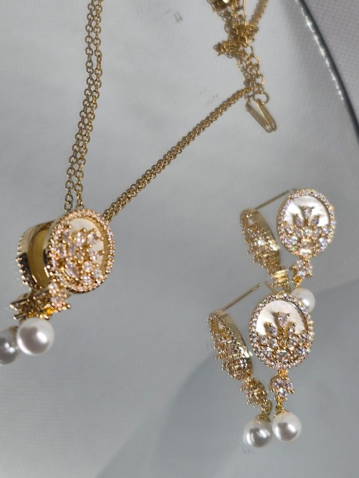 Ensemble de bijoux de luxe vintage - photo numéro 2