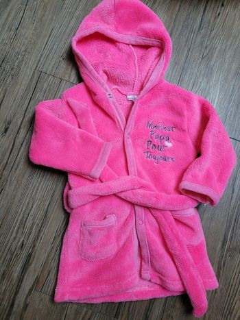 Peignoir en pilou pilou