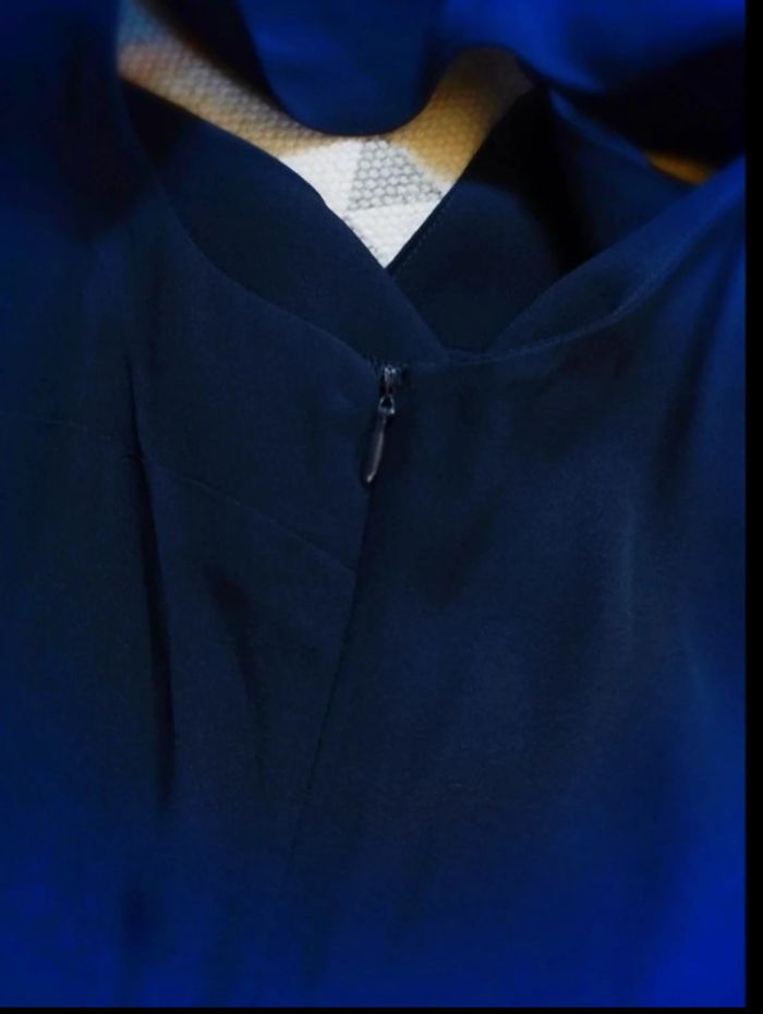 Robe chasuble - Bleu Marine - Duncan - IT 46 = FR 42 - Excellent État - photo numéro 11