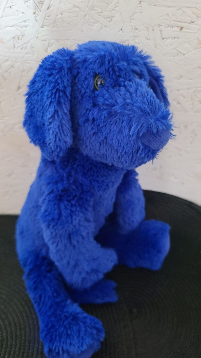 Ecole des loisirs Peluche Chien Bleu