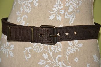 Ceinture 80 cm marron