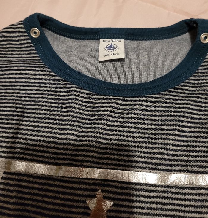 pyjama velour petit bateau 10ans (18e) - photo numéro 4