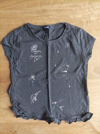 Tee-shirt 3 ans l amour pour toujours