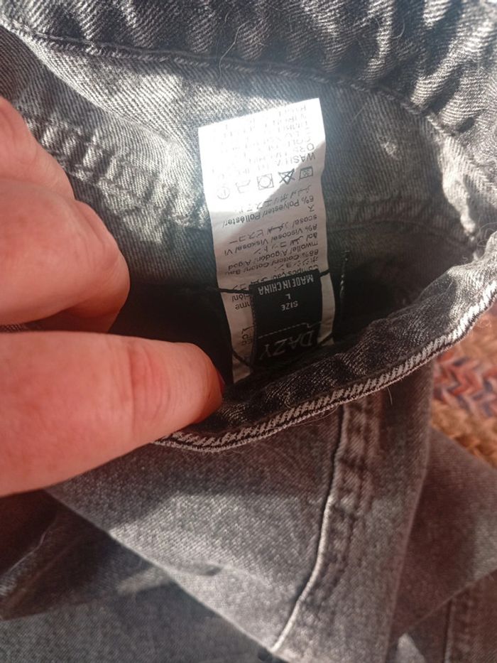 Lot de 2 jeans gris femme taille L - photo numéro 7