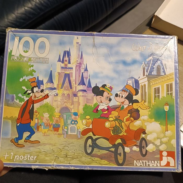 Puzzle Disney 100 pièces Mickey, Minie, Dingo